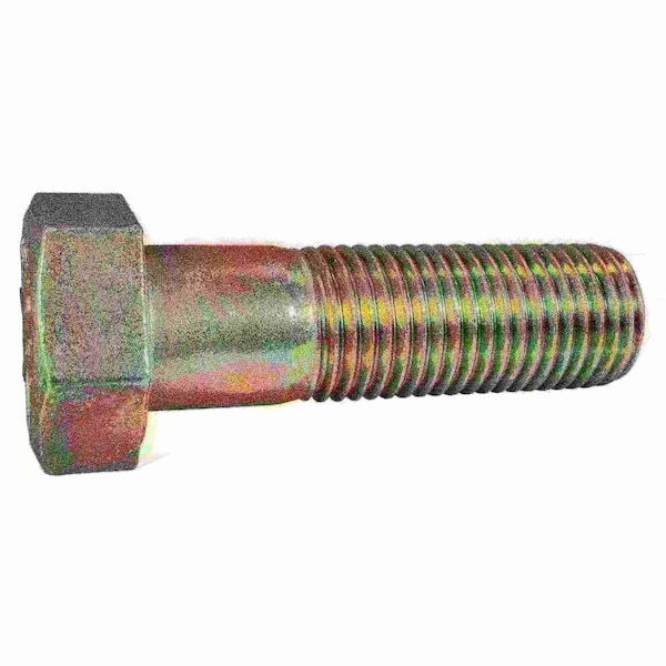 Midwest Fastener Grade 8, 1-1/2"-6 Hex Head Cap Screw, Zinc Yellow Steel, 5 in L, 2 PK 54162 - main